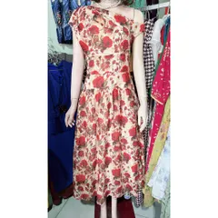 Đầm hoa lệch vai siêu đẹp Hàng có sẵn giao ngay 2XL Đủ size SMLXL2XL Đúp lót 2 lớp Giá 399k Dáng dài Chất liệu tơ nhẹ