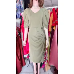 Đầm thiết kế dự tiệc sang chảnh đính hoa eo chất liệu thun poly  2da co giãn xịn xò Đầm  BigSize Đi Cưới Thiết Kế