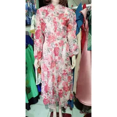 Đầm maxi hoa dáng dài mặc đi biển, du lịch siêu đẹp Hàng có sẵn giao ngay M, eo dưới 72cm Đúp lót 2 lớp Giá 350k