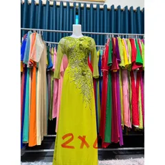 Đầm dạ hội áo dài bên trong đã có váy nên không cần mua thêm quần  Hàng đính kết siêu đẹp Giá 750k/cái