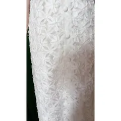 Đầm ren hoa cao cấp Giá 420k Hàng có sẵn giao ngay Size S, eo dưới 70cm mặc đẹp Màu trắng