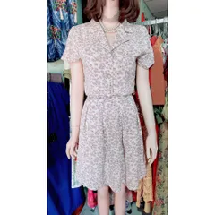 Set áo + chân váy hoa tím Giá 290k Hàng có sẵn giao ngay L Size SML Đi biển đi du lịch siêu đẹp