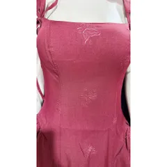 ĐẦM THIẾT KẾ 2 DÂY 3D DÁNG dài XOÈ ,CHUN SAU EO TÔN DÁNG( freesize eo dưới 76cm mặc đẹp) Giá 390k Màu đỏ đô Hàng cao cấp