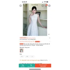Đầm  ren dự tiệc cao cấp, dáng maxi siêu sang-Đầm dự tiệc dáng dài cổ tròn họa tiết ren  Màu trắng và màu kem