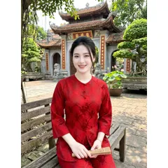 Set bà ba gấm hoa tiết sang trọng Có đủ màu Giá 290k/ cả bộ Hàng có sẵn giao ngay Dứoi 65kg mặc đẹp