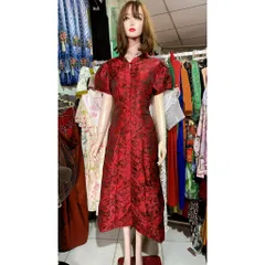 đầm tapta dáng dài siêu xinh, hàng có sẵn giao ngay giá 390k đủ size SMLXL, eo dưới 82cm mặc đẹp chất liệu tapta xịn
