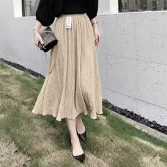 Chân váy nữ đẹp form rộng, chất liệu mềm mịn mát mát, váy đẹp Màu đen , trắng, nâu, co giãn dễ mặc Dưới 70kg mặc đẹp