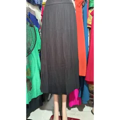 Chân Váy Maxi màu đen trơn Váy Maxi xếp ly cạp cao sang trọng Giá 250k Hàng có sẵn giao ngay Size SMLXL Eo dứoi 82cm