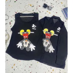 SET So MI IN MICKEY 2 MÓN Một sét đồ siêu xinh cập bến ạ. Mặc hè này xinh xỉu nè. Tận 2 món gồm áo thun + áo sơ mi
