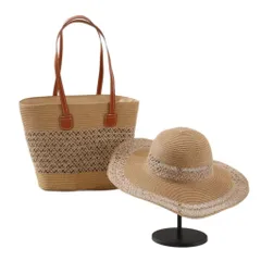 Mũ cói viền rộng mix viền lưới đường kính 45cm  Hàng có sẵn giao ngay Giá 180k