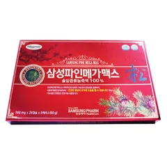 Tinh Dầu Thông Đỏ Hàn Quốc Samsung Pine Mega Max 120 Viên - Giúp Sáng Da, Chống Viêm, Giảm Mỡ Máu 827880