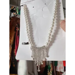 Vòng cổ ngọc nhân tạo sang trọng Hàng có sẵn giao ngay Giá 250k