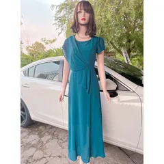 Đầm dạ hội siêu sang HÀng có sẵn giao ngay Giá 390k Màu xanh coban  chuyên hàng thiết kế Đủ size tới 75kg