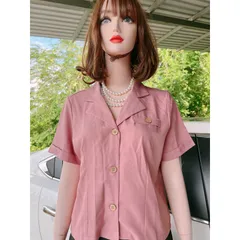(Sẵn) Áo vest nữ tay ngắn màu hồng Giá 190k Hàng có sẵn giao ngay L Chất liệu tuyết mưa cao cấp