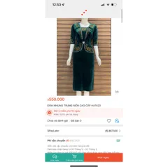 ĐẦM NHUNG vest TRUNG NIÊN CAO CẤP  Hàng có sẵn giao ngay Chất liệu nhung  Giá 390k ( shop khác đang bán gần 6xx)