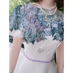 Đầm họa tiết cao cấp , chất liệu chéo mịn trẻ trung sang trọng Giá 390k Hàng siêu đẹp Đủ size SML