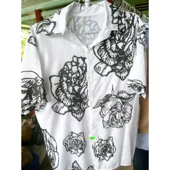 Mẫu Áo Sơmi Lụa Họa Tiết Sáng Màu - Cuban Shirt - Vải Lụa Thoáng Mát - Chống Nhăn - Chống Nhàu Giá 150k
