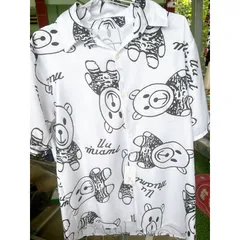 Mẫu Áo Sơmi Lụa Họa Tiết Sáng Màu - Cuban Shirt - Vải Lụa Thoáng Mát - Chống Nhăn - Chống Nhàu Giá 150k