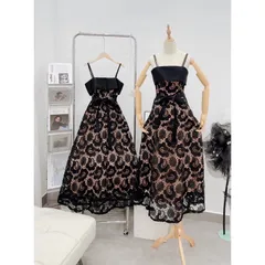 VÁY REN HOA VINTAGE CỘT EO DÂY PHỐI DÂY KÉP  Giá 420k Hàng có sẵn giao ngay Hàng ren cao cấp