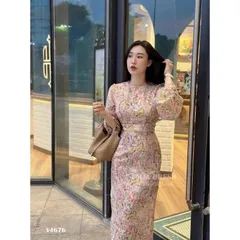 Đầm Thiết Kế Trẻ Trung , Đầm Hoa Miyeon Đi Làm Dạo Phố Đủ Size 45-90kg, có bigsize Hàng có sẵn giao ngay Giá 290k