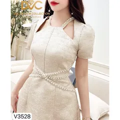 Đầm kết hạt như hình Chất liệu cao cấp Giá 350k HÀng có sẵn giao ngay