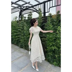 Đầm ren như hình Có size XL , L ,… Giá 390k Hàng có sẵn giao ngay Hàng đường may đẹp, kỹ, đúng mô tả.