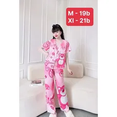 Set bộ chất liệu lụa xước cao cấp Giá 230k Hàng có sẵn giao ngay Có size M và size XL