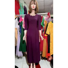 Áo Dài + quần, Tay Lỡ cổ cách điệu siêu đẹp Hàng có sẵn giao ngay eo dứoi 100cm mặc đẹp Giá 399k/ cả set gồm áo dài