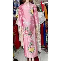 Áo dài cho mẹ, áo dài lụa ruby cao cấp  Đủ size S - 3XL Áo Dài Mẹ, Áo Dài Bà Sui Cao Cấp Chất Lụa Ruby