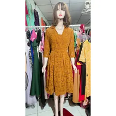 Đầm ren kèm đầm lót bên trong Eo dưới 80cm mặc đẹp Giá 350k/ cả set ( đầm ren + đầm lót) Hàng có sẵn giao ngay
