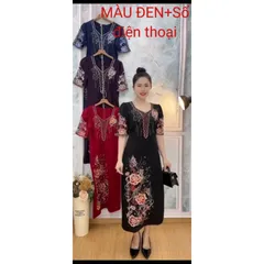 🌺🌺 ĐẦM XINH DÁNG ĐẸP CHO MẪU ĐẦM HOA TUỔI TRUNG NIÊN 🌺🌺 🌲🌲GIÁ CHỈ 350k/ 1 ĐẦM  ❤ CÓ SIZE : ( TỪ 45KG ĐẾN 85KG MẶC VỪA )