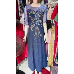 Đầm dạ hội đính kết Hàng có sẵn giao ngay Eo dưới 100cm mặc đẹp Giá 390k, chất liệu co giãn dễ mặc