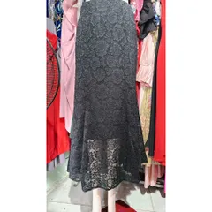 Chân Váy dáng Dài  Đuôi Cá Ren Màu đen Size SMLXL Hàng có sẵn giao ngay Giá 250k Đúp lót 2 lớp, eo có bo chun co giãn