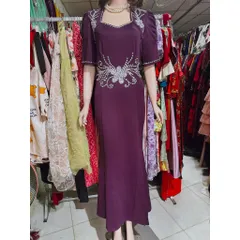 Đầm dạ hội dáng dài kết đá thủ công siêu đẹp Hàng có sẵn giao ngay  Eo dưới 100 cm mặc đẹp Chất liệu thun umi co giãn