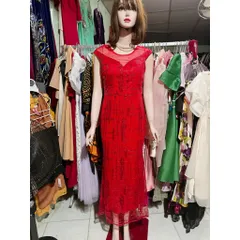 Dạ hội kim sa siêu đẹp, có sẵn mút ngực Eo dưới 80cm , size SMLXL Hàng có sẵn giao ngay XL Giá 390k