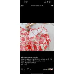 Giá 330k 🌿Đầm Voan Dây Thiết Kế Trễ Hồng Xòe🌿 ✅Chất liệu : Voan Có Lót Mút ✅Freesize dưới 55kg tùy chiều cao