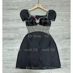 Đầm đính kết siêu đẹp Giá 290k Hàng có sẵn giao ngay Hàng đường may đẹp, kỹ, đúng mô tả.  100% sử dụng hình ảnh thật