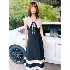 Đầm hoạ tiết như hình Giá 320k( hàng chính phẩm My Bông cao cấp) Hàng có sẵn giao ngay L Chất liệu tuyết mưa