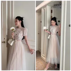 Váy ren xoè thiết kế cao cấp, đầm công chúa hot hit  Giá 380k Hàng có sẵn giao ngay Hàng bao đẹp Như hình chụp