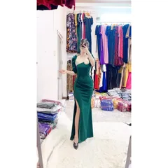 Đầm dạ hội kết hoa siêu đẹp Chất liệu thun Anh co giãn  Giá 350k Mau xanh lá , đen và tím huế Hàng có sẵn giao ngay
