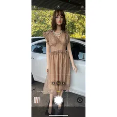 Đầm tơ 2 lớp siêu xịn Giá 299k Hàng có sẵn giao ngay L Chính phẩm hàng của Mẫu boutique Màu da