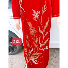 Áo dài đính kết đẹp