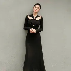 Váy đầm ôm body xoắn ngực tay đai dự tiệc cao cấp Giá 290k Hàng có sẵn giao ngay Có màu đen và màu đỏ