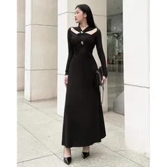 Váy đầm ôm body xoắn ngực tay đai dự tiệc cao cấp Giá 290k Hàng có sẵn giao ngay Có màu đen và màu đỏ
