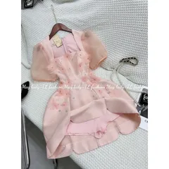 Váy thiết kế tafta đính kết hồ điệp, váy dự,  hàng thiết kế cao tơ cao cấp, lót áy) Hàng có s