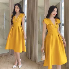 Đầm chất liệu tapta đính kết siêu đẹp