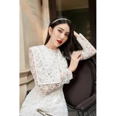 Váy Ren Siêu Hót  Hàng có sẵn giao ngay Giá 390k  ren y hình
