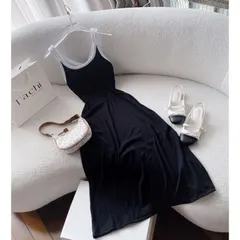 ĐẦM BODY ĐEN 2S VIỀN TRẮNG CHÉO  Lên dáng cool ngầu siêu tôn nha co dãn thoải mái Hàng có sẵn giao ngay Giá 190k