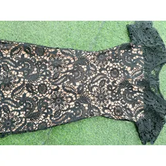 Đầm ren nổi siêu đẹp Giá 250k Hang có sẵn giao ngay Eo dưới 70 cm