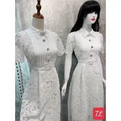 Đầm ren cao cấp Hàng có sẵn giao ngay Hàng đường may đẹp, kỹ, đúng mô tả.  100% sử dụng hình ảnh thật của sản phẩm